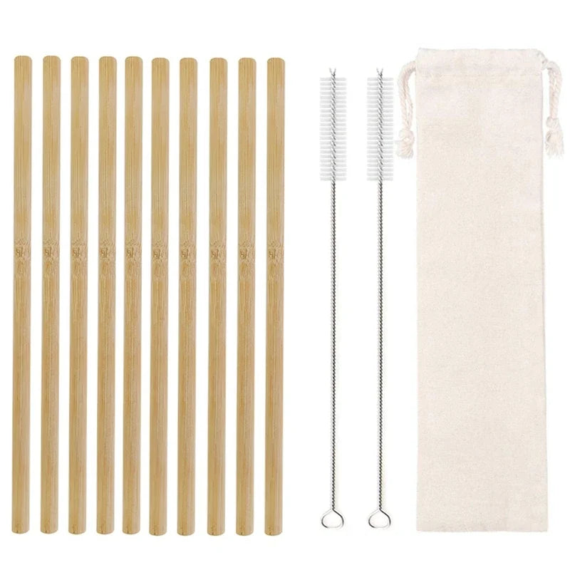 Reusable Bamboo Straws