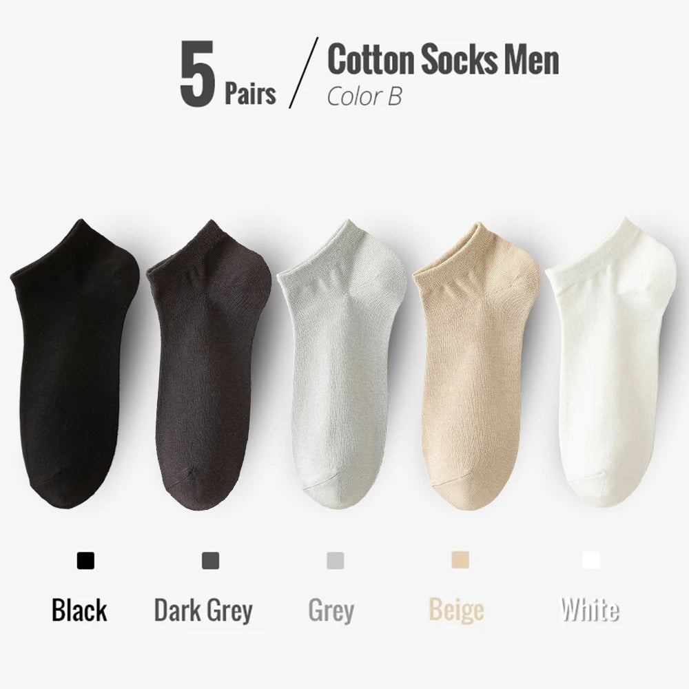 95% Combed Cotton Men's Business & Casual Socks