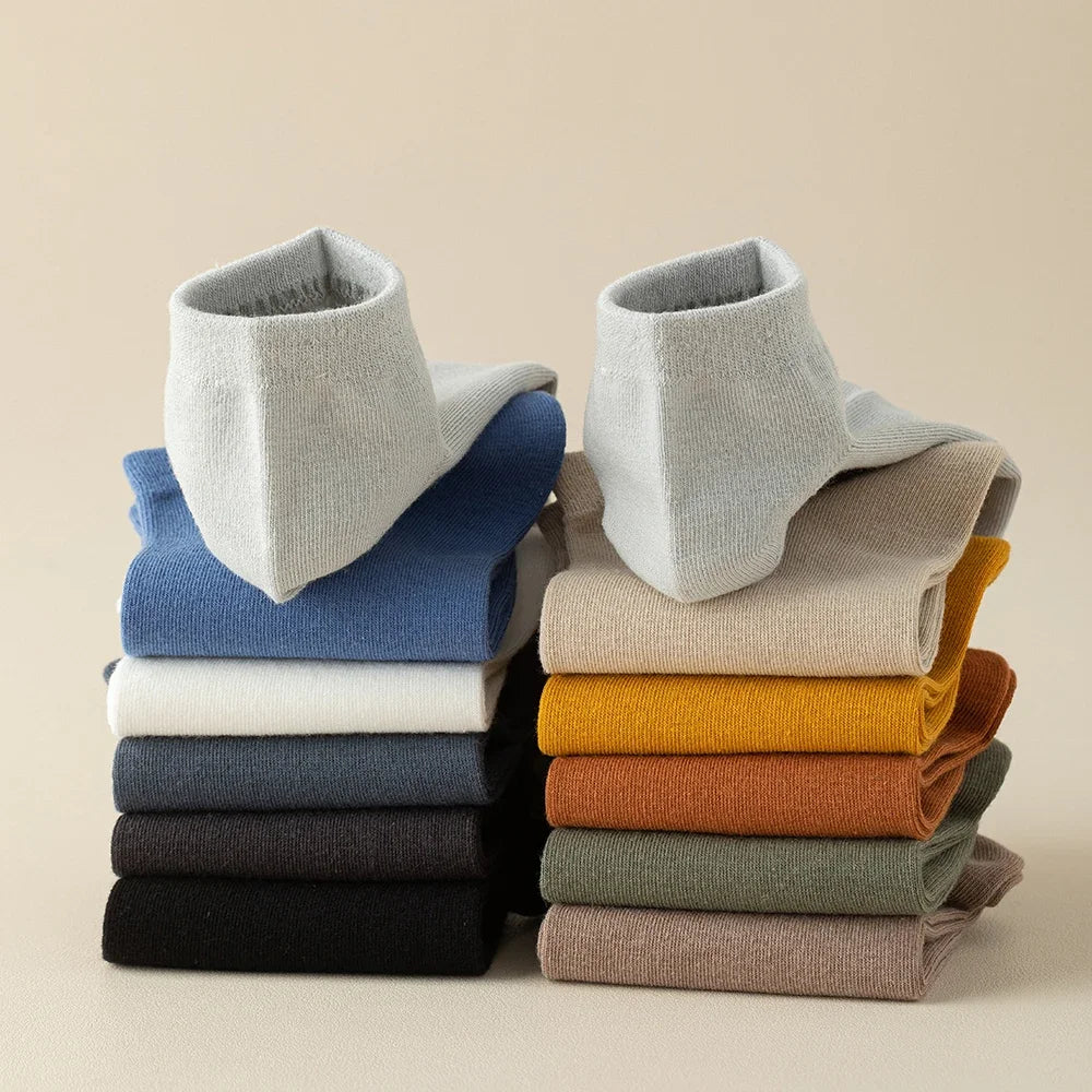 95% Combed Cotton Men's Business & Casual Socks