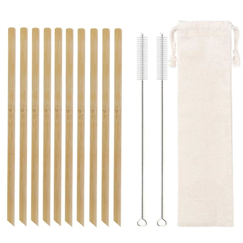 Reusable Bamboo Straws