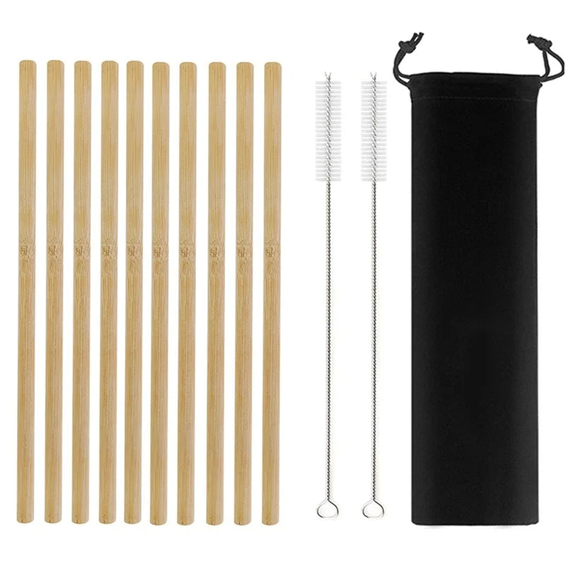 Reusable Bamboo Straws