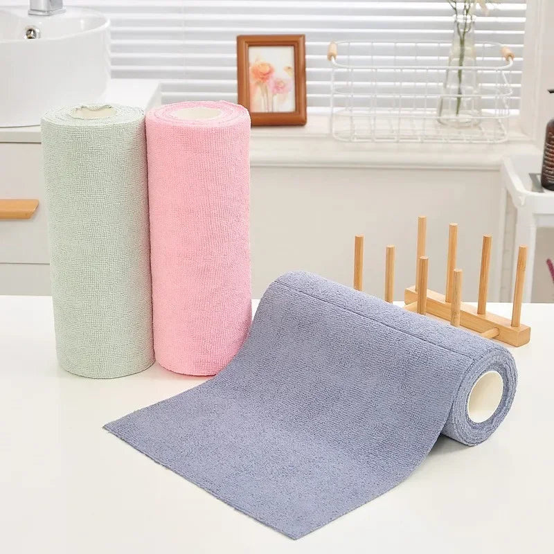 Reusable Microfiber Cleaning Wipes