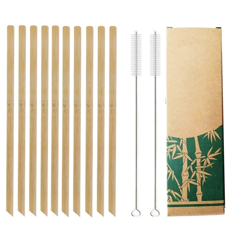 Reusable Bamboo Straws