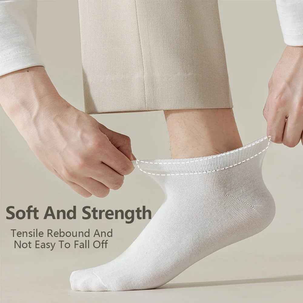 95% Combed Cotton Men's Business & Casual Socks